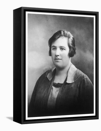 Helen Duncan Portrait of the Spirit Medium in May 1931-null-Framed Premier Image Canvas
