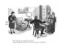 "It's the kind of bag you can dive into." - New Yorker Cartoon-Helen E. Hokinson-Framed Premium Giclee Print