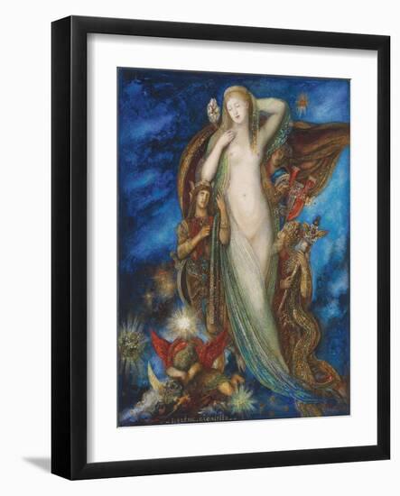 Helen Glorified. 1896-Gustave Moreau-Framed Giclee Print