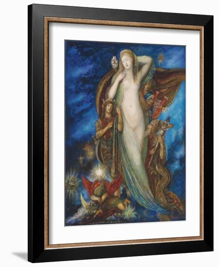 Helen Glorified. 1896-Gustave Moreau-Framed Giclee Print