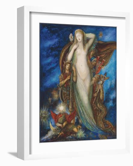 Helen Glorified. 1896-Gustave Moreau-Framed Giclee Print