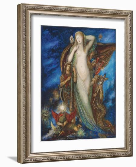 Helen Glorified, 1896-Gustave Moreau-Framed Giclee Print