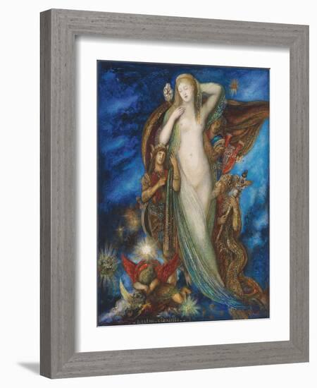 Helen Glorified, 1896-Gustave Moreau-Framed Giclee Print