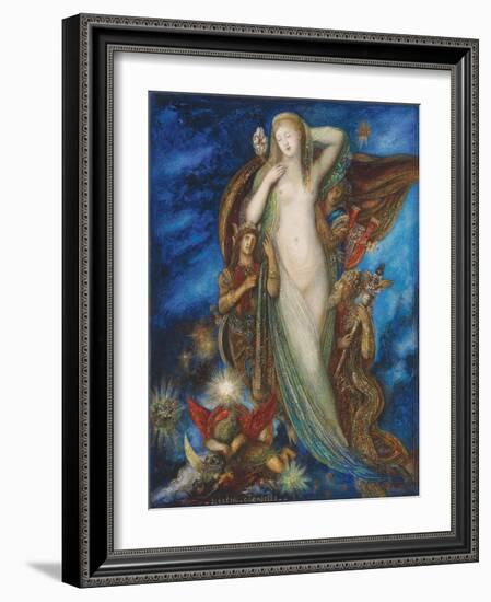 Helen Glorified, 1896-Gustave Moreau-Framed Giclee Print