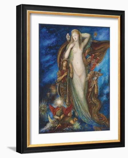 Helen Glorified, 1896-Gustave Moreau-Framed Giclee Print