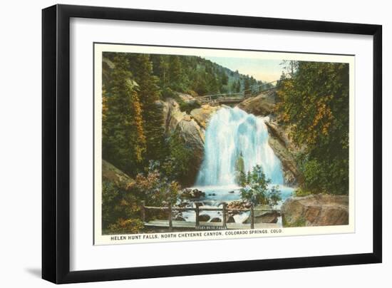 Helen Hunt Falls, Colorado Springs, Colorado-null-Framed Art Print