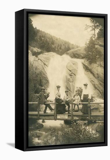 Helen Hunt Falls, Colorado Springs-null-Framed Stretched Canvas