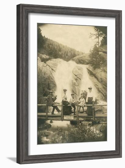 Helen Hunt Falls, Colorado Springs-null-Framed Art Print