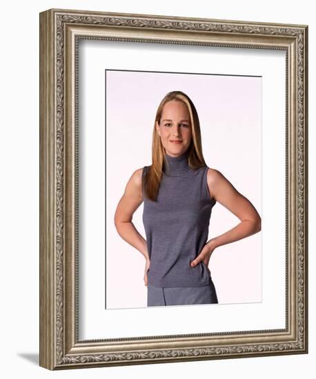 HELEN HUNT. "MAD ABOUT YOU" [1992].-null-Framed Premium Photographic Print