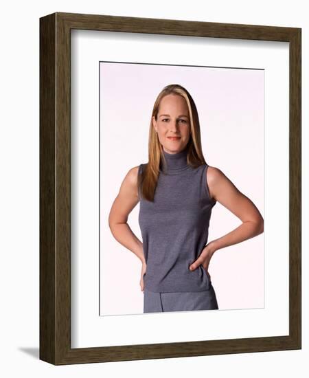 HELEN HUNT. "MAD ABOUT YOU" [1992].-null-Framed Premium Photographic Print