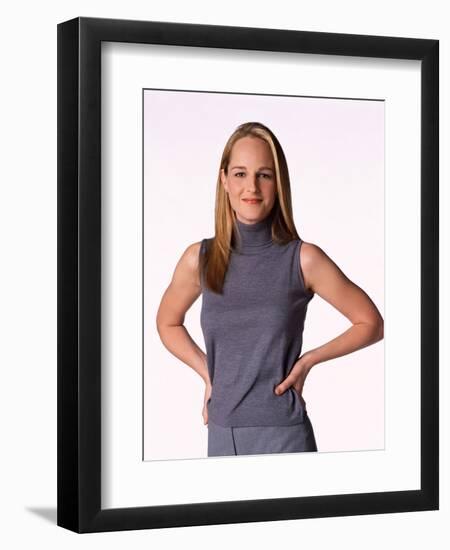 HELEN HUNT. "MAD ABOUT YOU" [1992].-null-Framed Premium Photographic Print