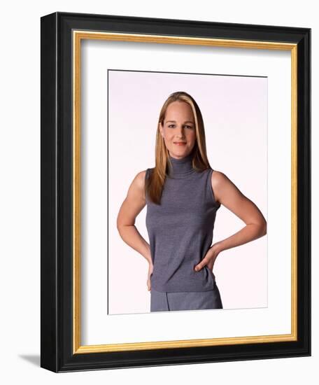 HELEN HUNT. "MAD ABOUT YOU" [1992].-null-Framed Premium Photographic Print