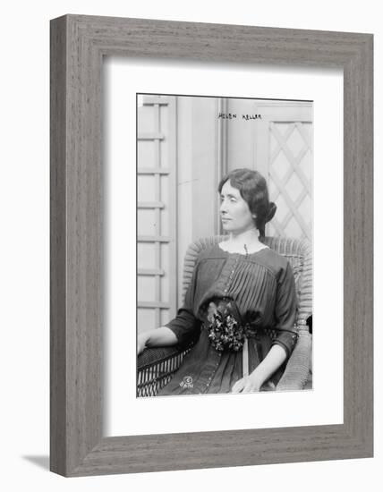 Helen Keller, 1913-null-Framed Photographic Print