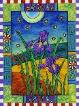 Irises and Fireflies-Helen Lurye-Giclee Print