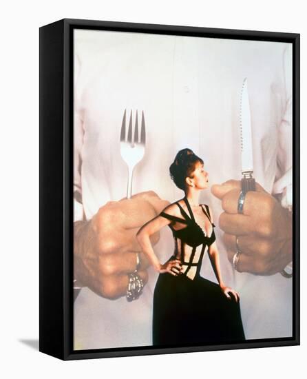 Helen Mirren, The Cook the Thief His Wife & Her Lover (1989)-null-Framed Stretched Canvas