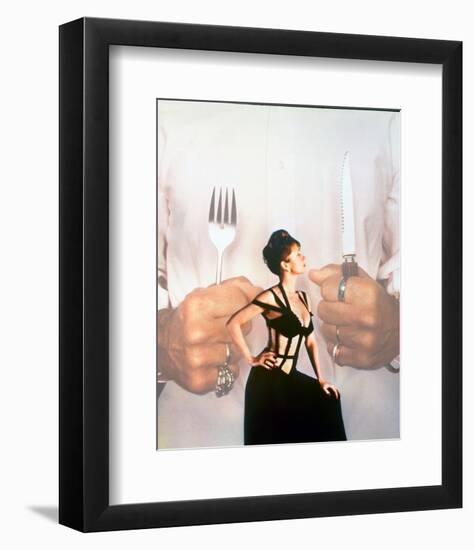 Helen Mirren, The Cook the Thief His Wife & Her Lover (1989)-null-Framed Photo