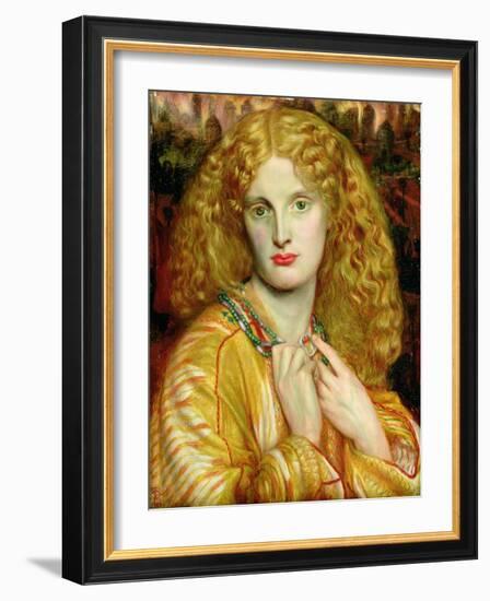 Helen of Troy, 1863-Dante Gabriel Rossetti-Framed Giclee Print