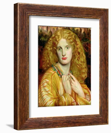 Helen of Troy, 1863-Dante Gabriel Rossetti-Framed Giclee Print