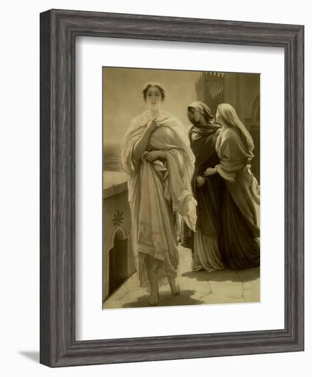 Helen of Troy (Litho)-Frederick Leighton-Framed Giclee Print