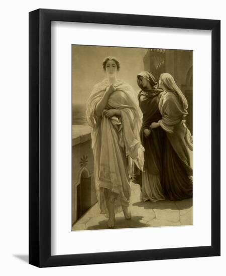 Helen of Troy (Litho)-Frederick Leighton-Framed Giclee Print