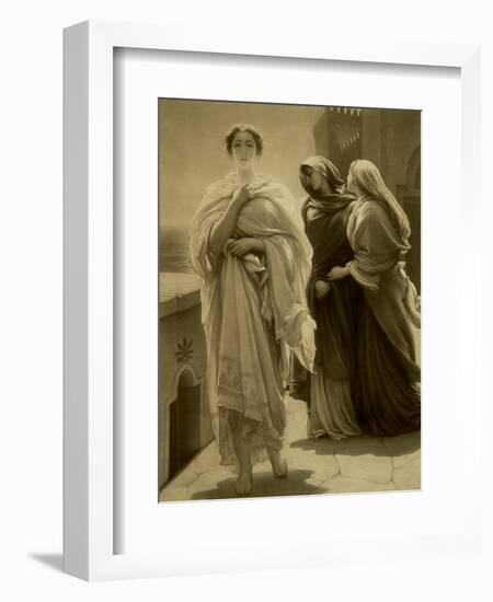 Helen of Troy (Litho)-Frederick Leighton-Framed Giclee Print