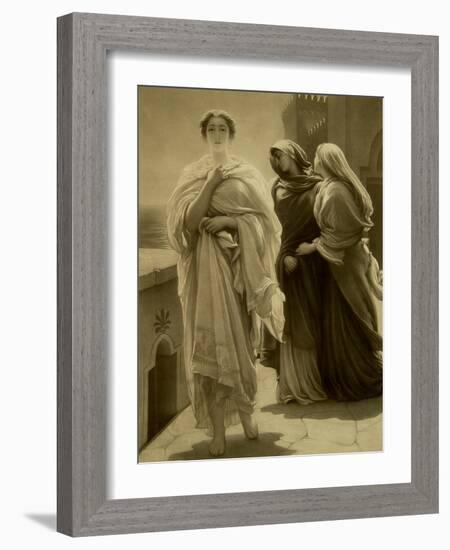 Helen of Troy (Litho)-Frederick Leighton-Framed Giclee Print