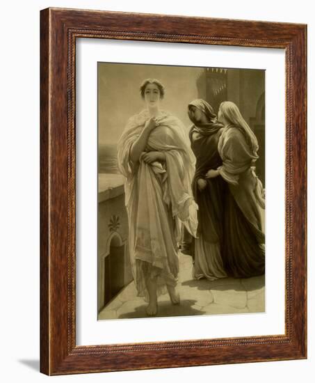 Helen of Troy (Litho)-Frederick Leighton-Framed Giclee Print