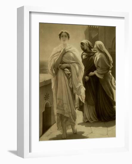 Helen of Troy (Litho)-Frederick Leighton-Framed Giclee Print