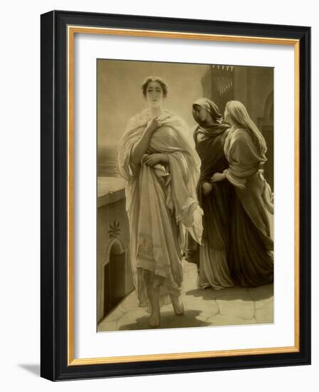 Helen of Troy (Litho)-Frederick Leighton-Framed Giclee Print