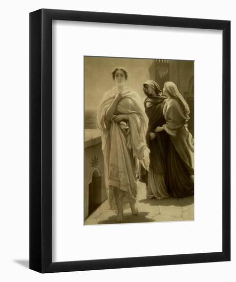 Helen of Troy (Litho)-Frederick Leighton-Framed Premium Giclee Print