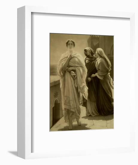 Helen of Troy (Litho)-Frederick Leighton-Framed Premium Giclee Print