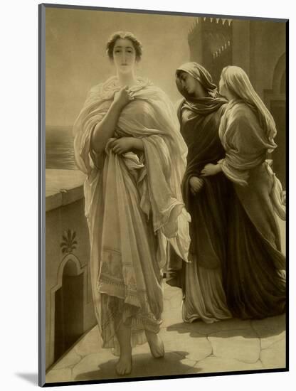 Helen of Troy (Litho)-Frederick Leighton-Mounted Premium Giclee Print