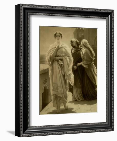 Helen of Troy (Litho)-Frederick Leighton-Framed Premium Giclee Print