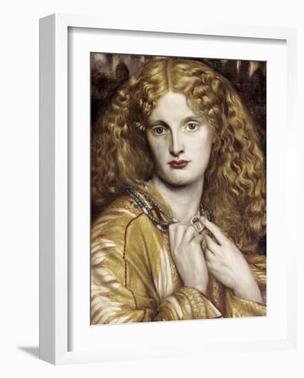 Helen of Troy-Dante Gabriel Rossetti-Framed Giclee Print