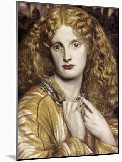 Helen of Troy-Dante Gabriel Rossetti-Mounted Giclee Print