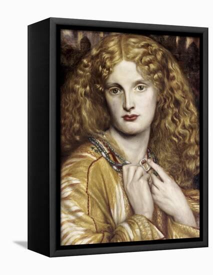 Helen of Troy-Dante Gabriel Rossetti-Framed Premier Image Canvas