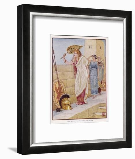 Helen of Troy-null-Framed Art Print