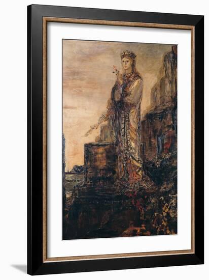 Helen on the Ramparts of Troy-Gustave Moreau-Framed Giclee Print