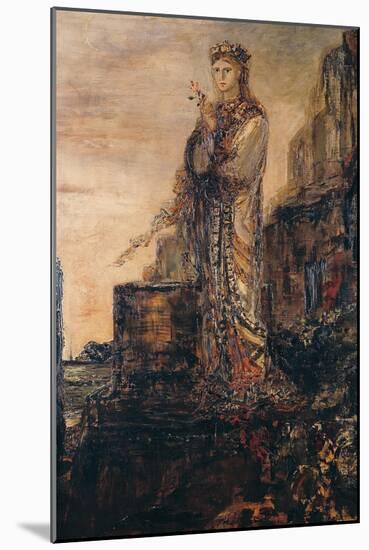 Helen on the Ramparts of Troy-Gustave Moreau-Mounted Giclee Print