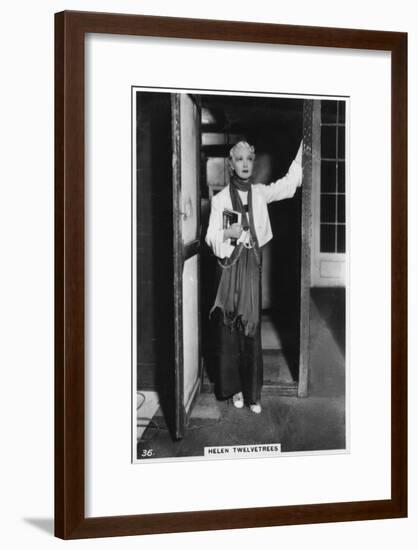 Helen Twelvetrees, American Stage and Film Actress, C1938-null-Framed Giclee Print