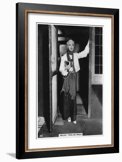 Helen Twelvetrees, American Stage and Film Actress, C1938-null-Framed Giclee Print
