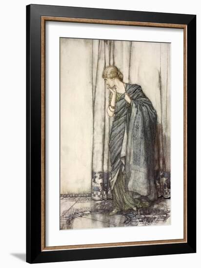 Helena, Illustration from 'Midsummer Nights Dream' by William Shakespeare, 1908 (Colour Litho)-Arthur Rackham-Framed Giclee Print