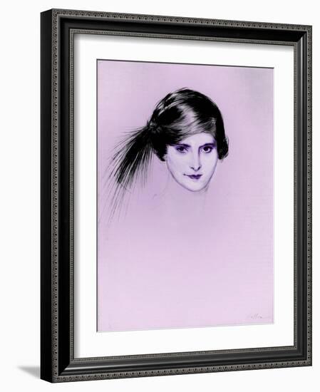 Helena Rubinstein by Paul César Helleu-Paul Cesar Helleu-Framed Giclee Print