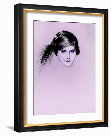 Helena Rubinstein by Paul César Helleu-Paul Cesar Helleu-Framed Giclee Print