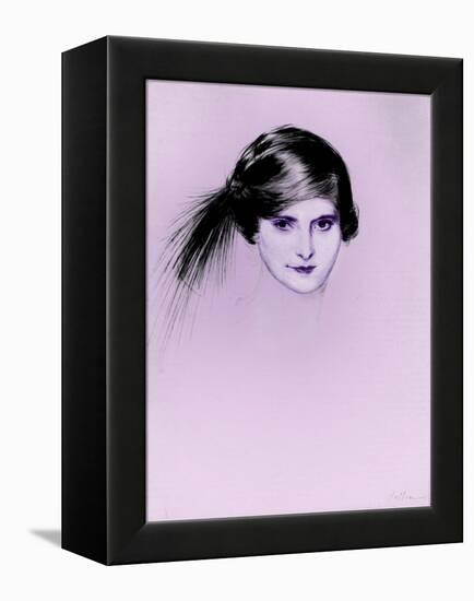 Helena Rubinstein by Paul César Helleu-Paul Cesar Helleu-Framed Premier Image Canvas