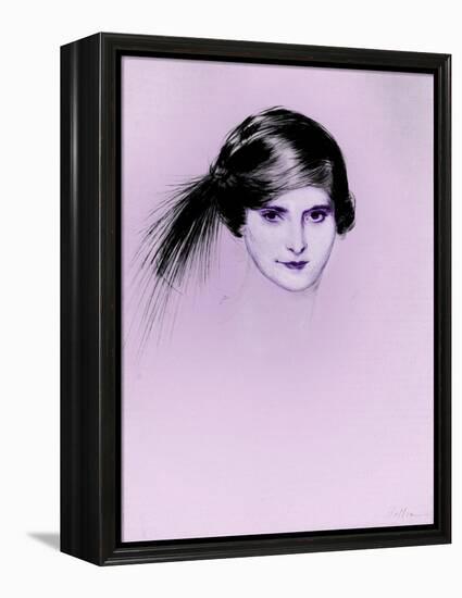 Helena Rubinstein by Paul César Helleu-Paul Cesar Helleu-Framed Premier Image Canvas