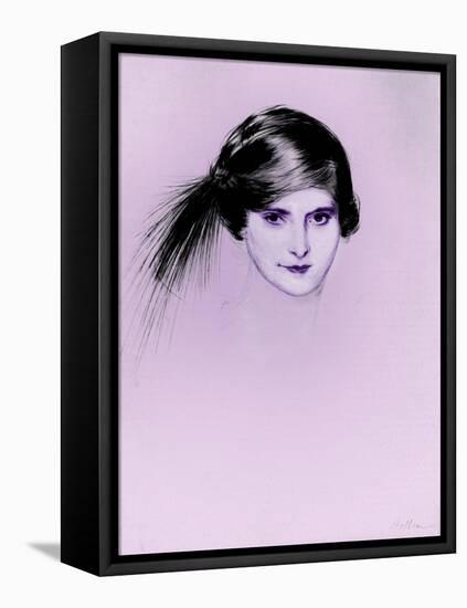 Helena Rubinstein by Paul César Helleu-Paul Cesar Helleu-Framed Premier Image Canvas