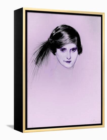 Helena Rubinstein by Paul César Helleu-Paul Cesar Helleu-Framed Premier Image Canvas