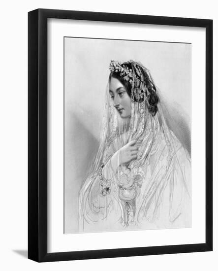 Helena St John Mildmay-John Hayter-Framed Art Print