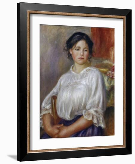 Helene Bellon, c.1909-Pierre-Auguste Renoir-Framed Giclee Print